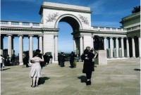 Muestra de danza en The Legion of Honor Museum en San Francisco. Foto gentileza de Tango Califia.