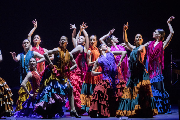 "De lo flamenco", en homenaje a Mario Maya pone el punto final al espectáculo. © Javier Fergo