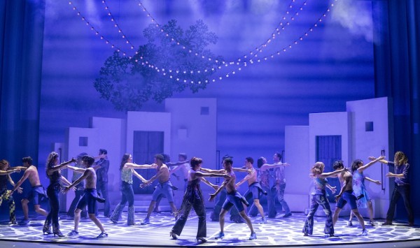 Elenco de “Mamma Mia!” en el Opera House del Kennedy Center en el tour del 25 aniversario. Foto: Joan Marcus. Gentileza JFKC. 