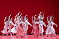 El Ballet Español de la Comunidad de Madrid en "Sinfonía Española". Fotografía de Ana Yáñez | Gentileza Teatros del Canal de Madrid.