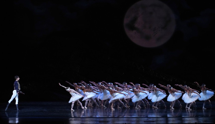 El San Francisco Ballet ofreció ocho funciones de "El lago de los cisnes" en el Teatro Real de Madrid. Foto: Javier del Real. Gentileza Teatro Real de Madrid.