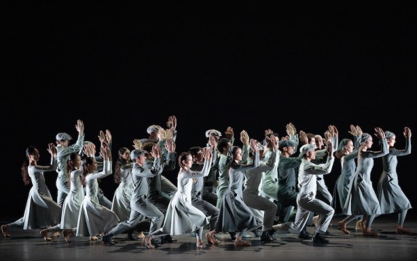 Cuerpo de baile del ABT en “Crimen y castigo”, obra que se presenta en el Kennedy Center. Foto: Emma Zordan. Gentileza JFKC.