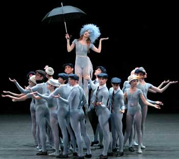 The Concert, obra creada por Jerome Robbins en 1956, interpretada por el New York City Ballet el Lincoln Center de Nueva York.